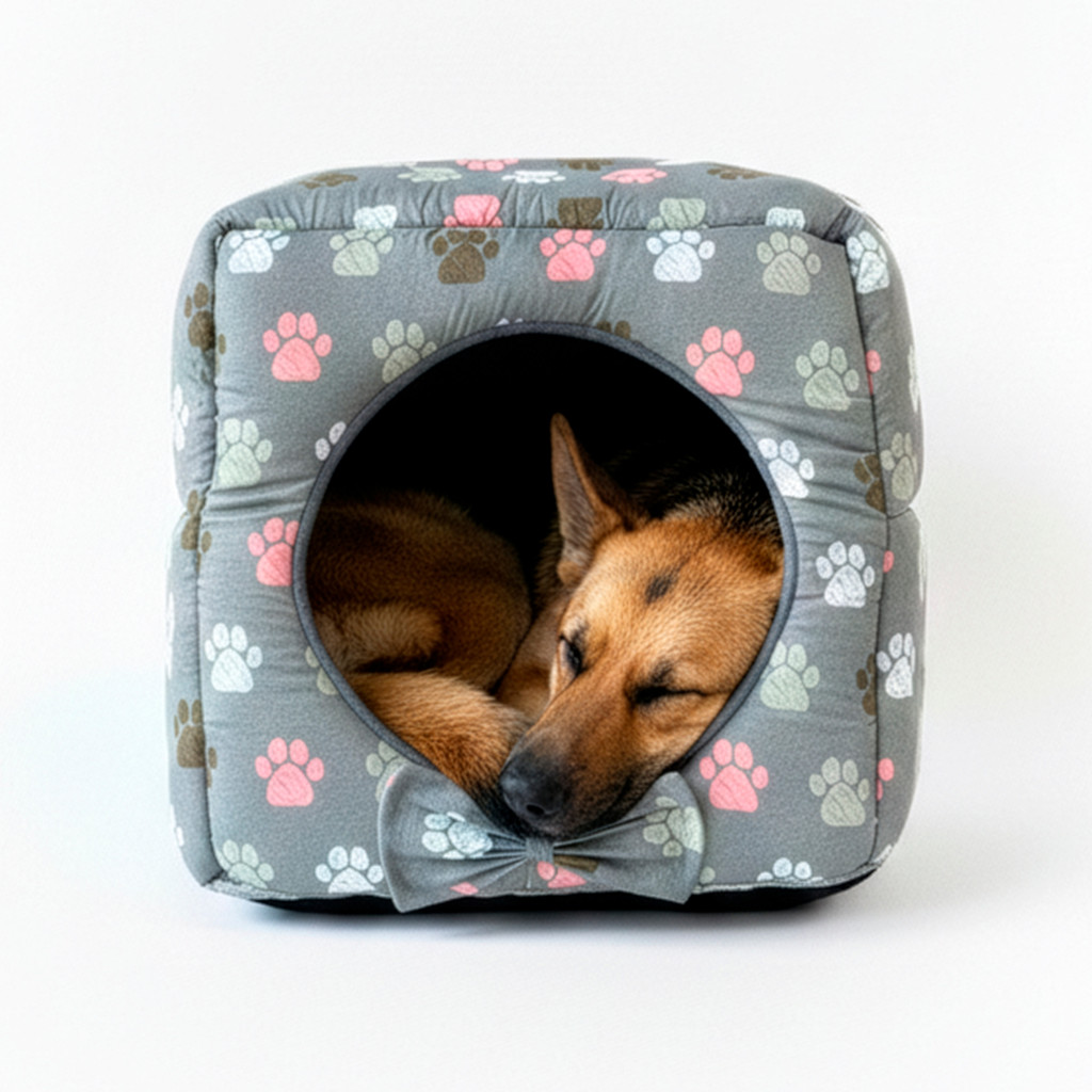 Cama Toca Iglu 3 em 1 para Cachorro e Gato Tamanho XG