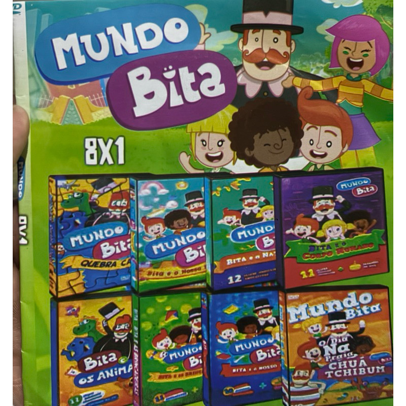 DVD Mundo Bita Melhores Músicas - Especial Infantil Dublado
