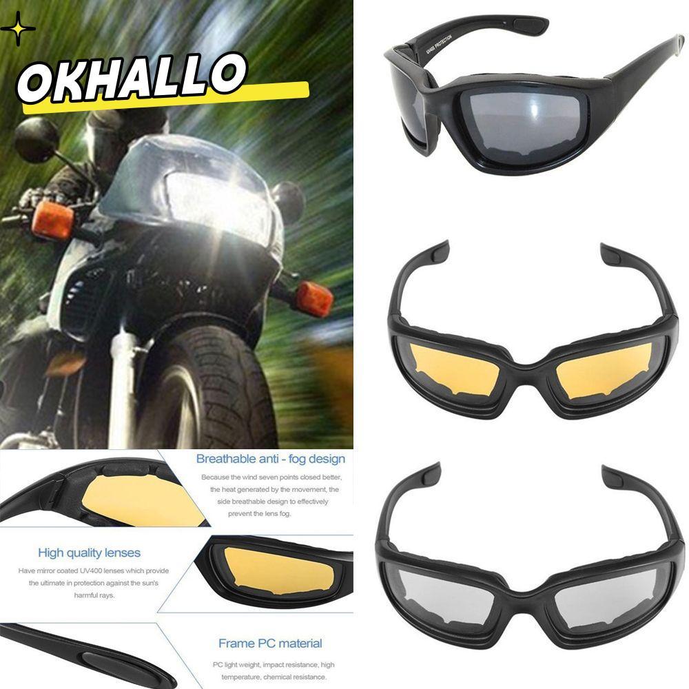 Óculos De Sol Para Scooter OKHALLO À Prova De Vento E Poeira