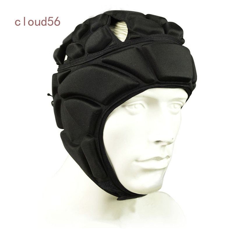 BH Capacete De Goleiro Ajustável Esportes Futebol Rugby Protetor De Cabeça Chapéu