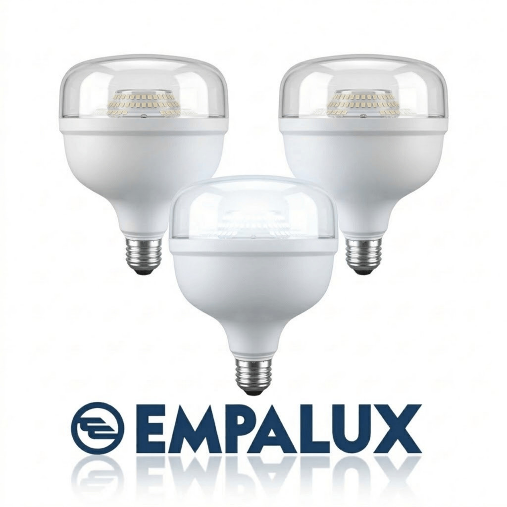 Kit 3 Lâmpadas LED Empalux 30W E27 6500K Branco Frio Econômica – Iluminação Potente e Duradoura