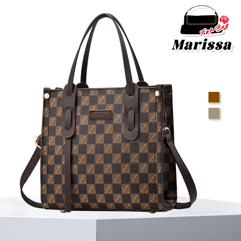 Marissa Bolsa Tote Feminina Estampada Multifuncional Bandolera Carteira Casual Para Lazer e Viagem Leve e Prática