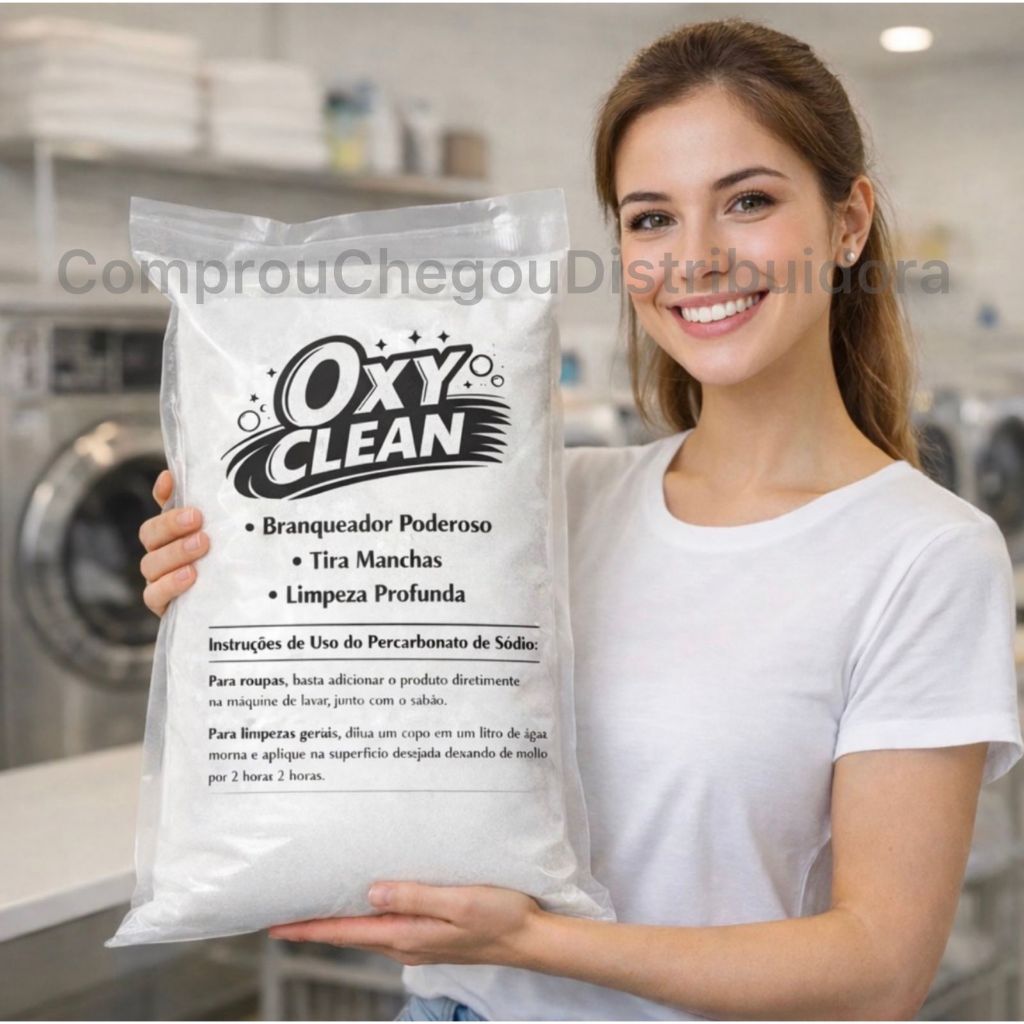 Percarbonato 100% Puro OXY CLEAN 2kg limpeza geral clareador de roupas Premium Original 500g/1kg/2kg