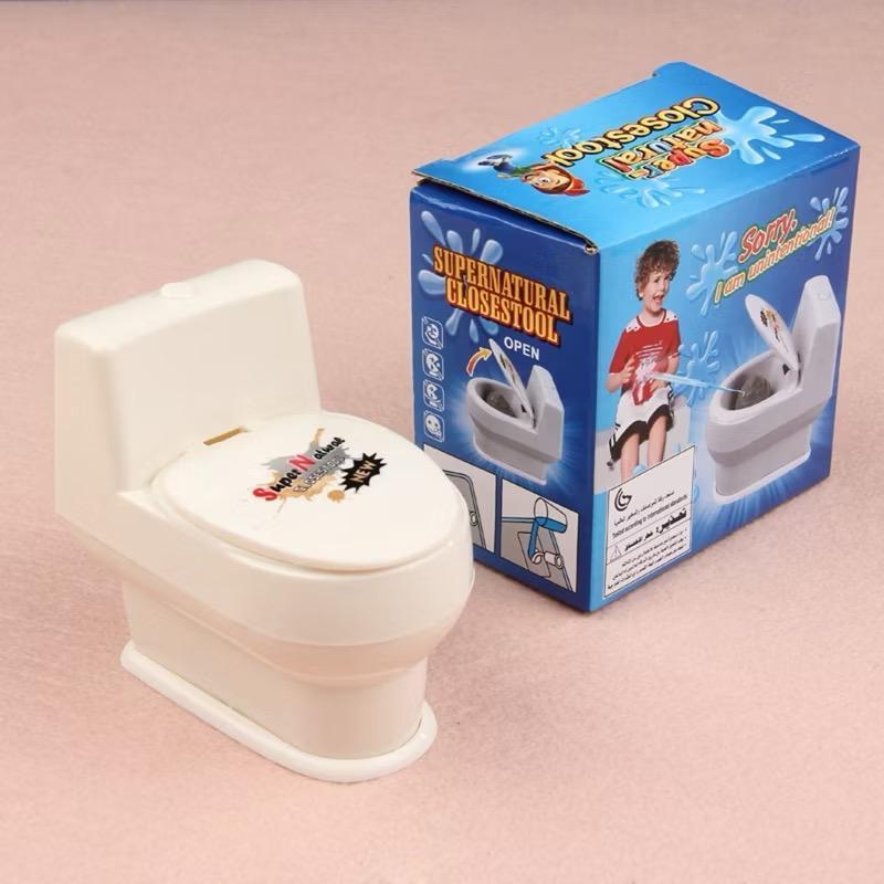 Brinquedo Interativo Vaso Sanitário, joga agua de verdade , Abril, Fool, Dia Da Novidade Pegadinha