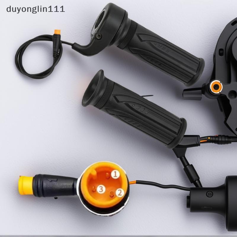 (duyonglin111) 1 Par De Alça De Acelerador De Velocidade De Scooter 20X 12V A 72V Para Bicicleta Elétrica De Guiador De 