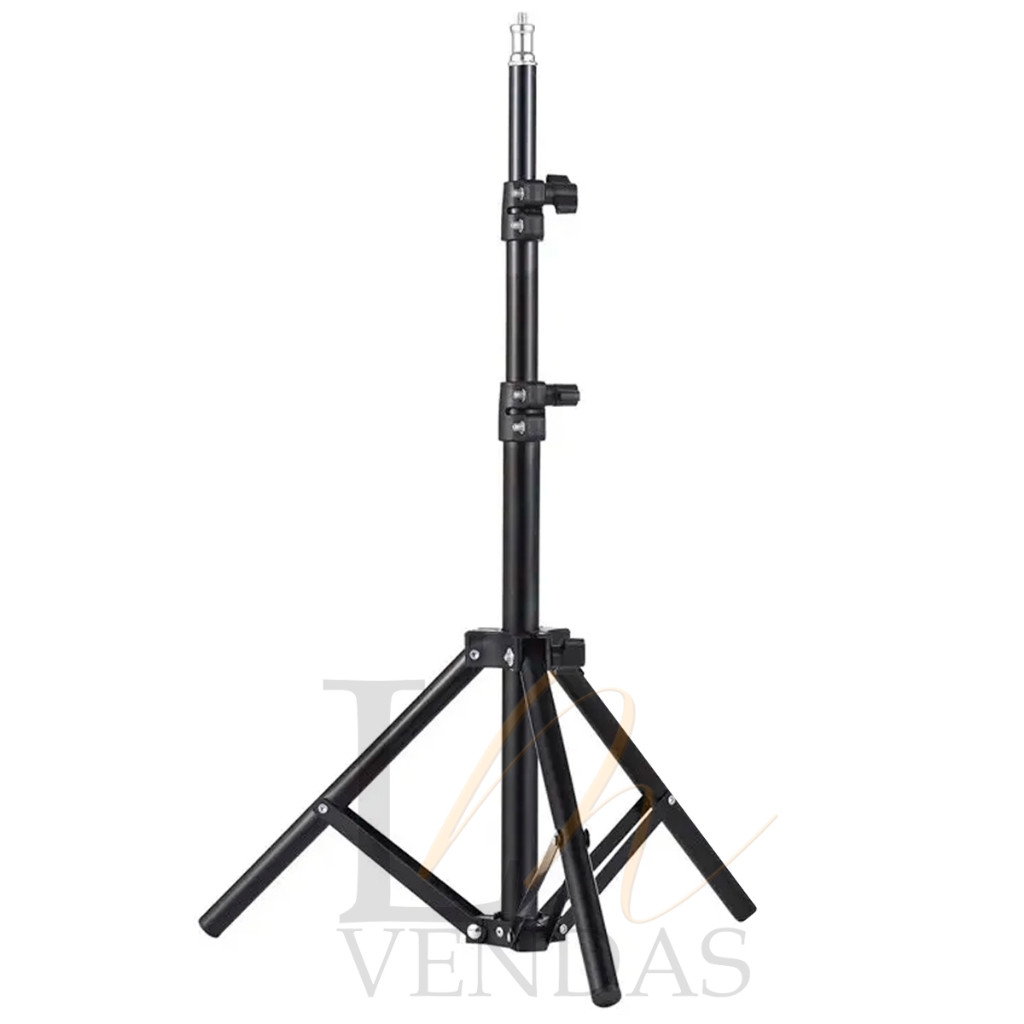 Tripe 2.10 metros Suporte Tripé Tripod Para Iluminadores Ring Light Flash Anel de Luz Softboxes 2m Tik Tok Rells Make