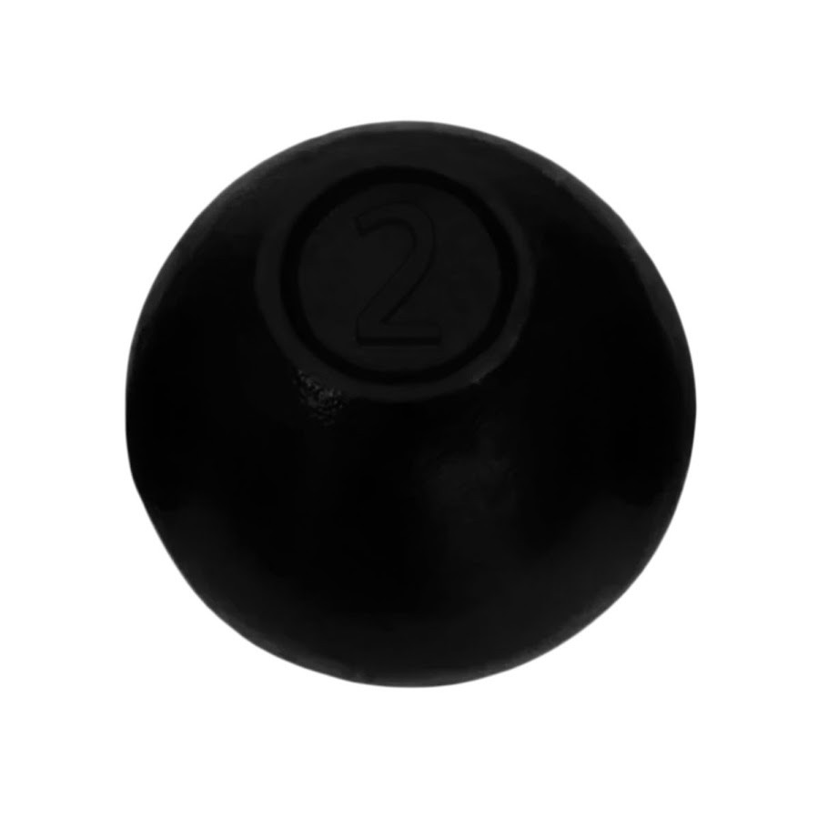 Bola de Arremesso Ferro Fundido Treinamento Funcional 2Kg