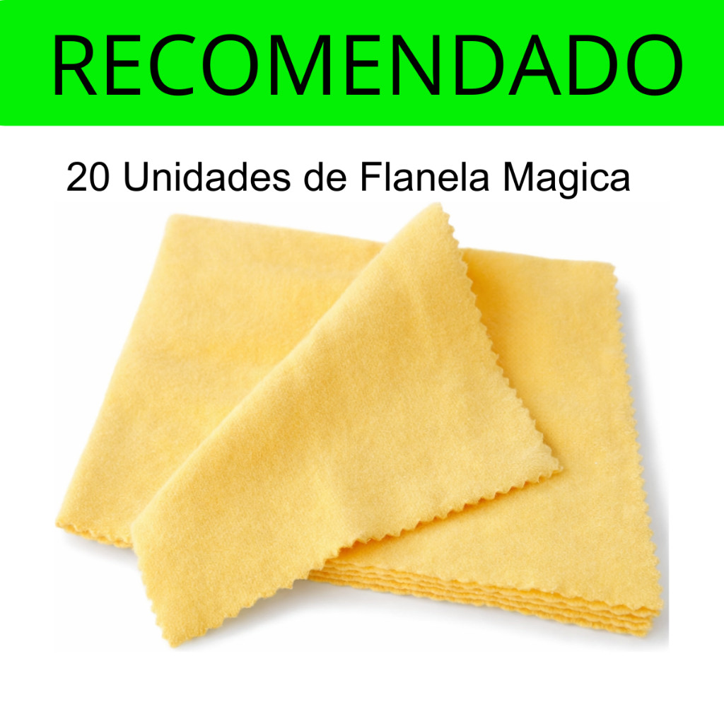 Flanela Mágica limpa pratas pano polir joias