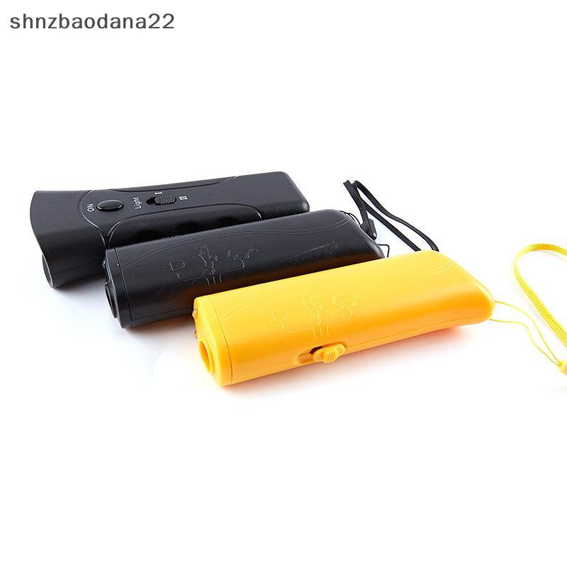 [Shnzd] LED Bateria Repelente Ultrassônico Para Cães De Estimação Anti Latidos Treinador De EMKK