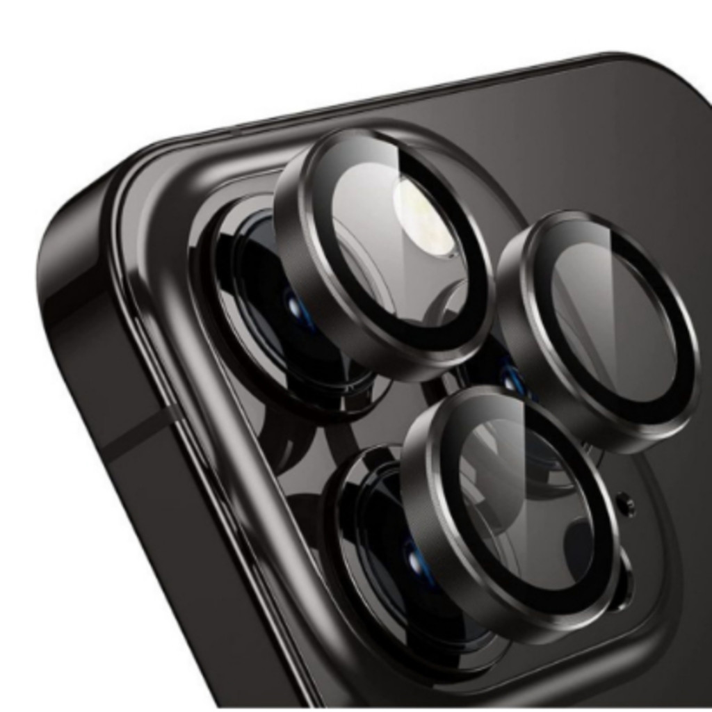 Kit Película de Proteção Lente Câmera CD P/ iPhone 11/12/13/14/15 /16/17 pro max - 2 / 3PÇ