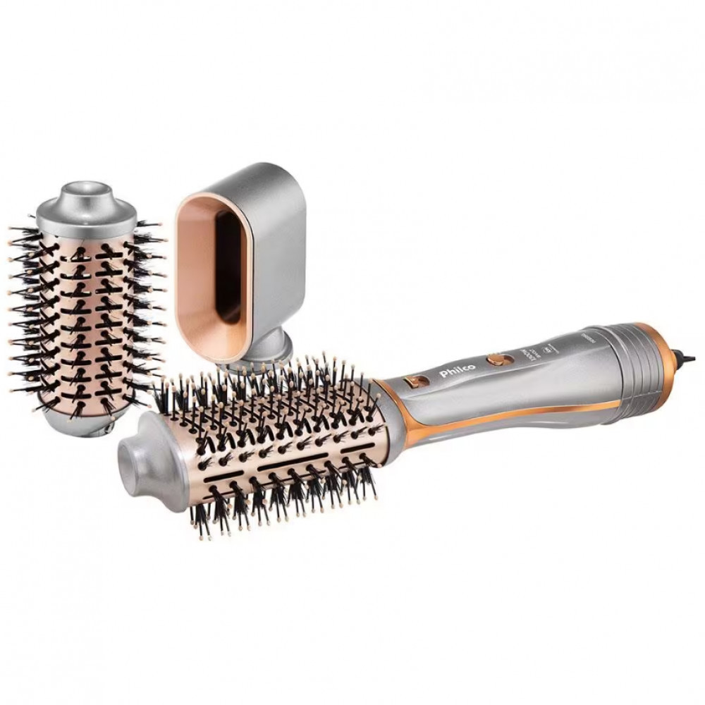 Escova Secadora PES19SG 1300w Philco - Prata Bivolt