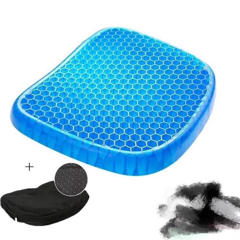 Assento Almofada Gel Silicone Ortopédico