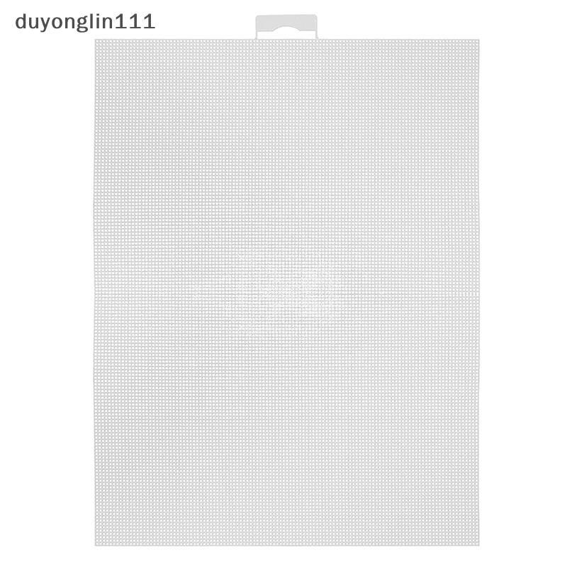 (duyonglin111) Folhas De Plástico 14 Contagens Tecido De Malha Ponto Cruz Lona Olho Para Bordado DIY Artesanato Novo