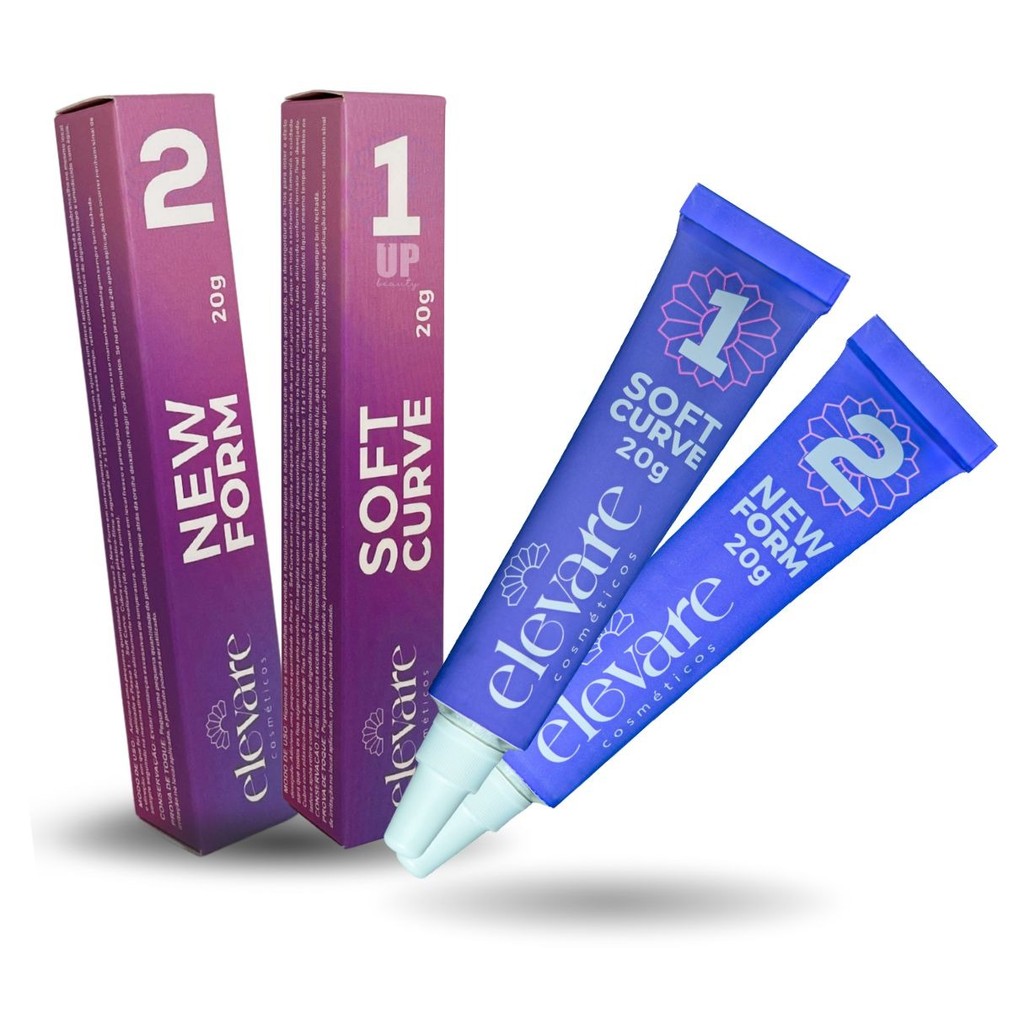 Passo 1 + Passo 2 Para Lash Lift E Brow Lamination Elevare Anvisa 20g