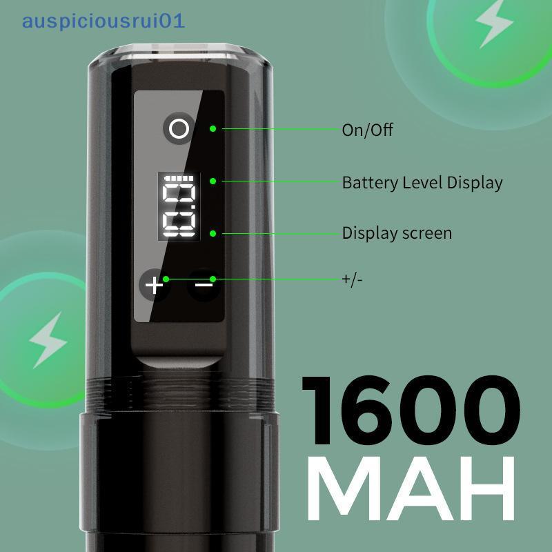 Caneta De Tatuagem Sem Fio Recarregável 3.5mm Máquina De Curso 1600mah Capacidade Bateria Ferramenta Máquinas De Maquiag