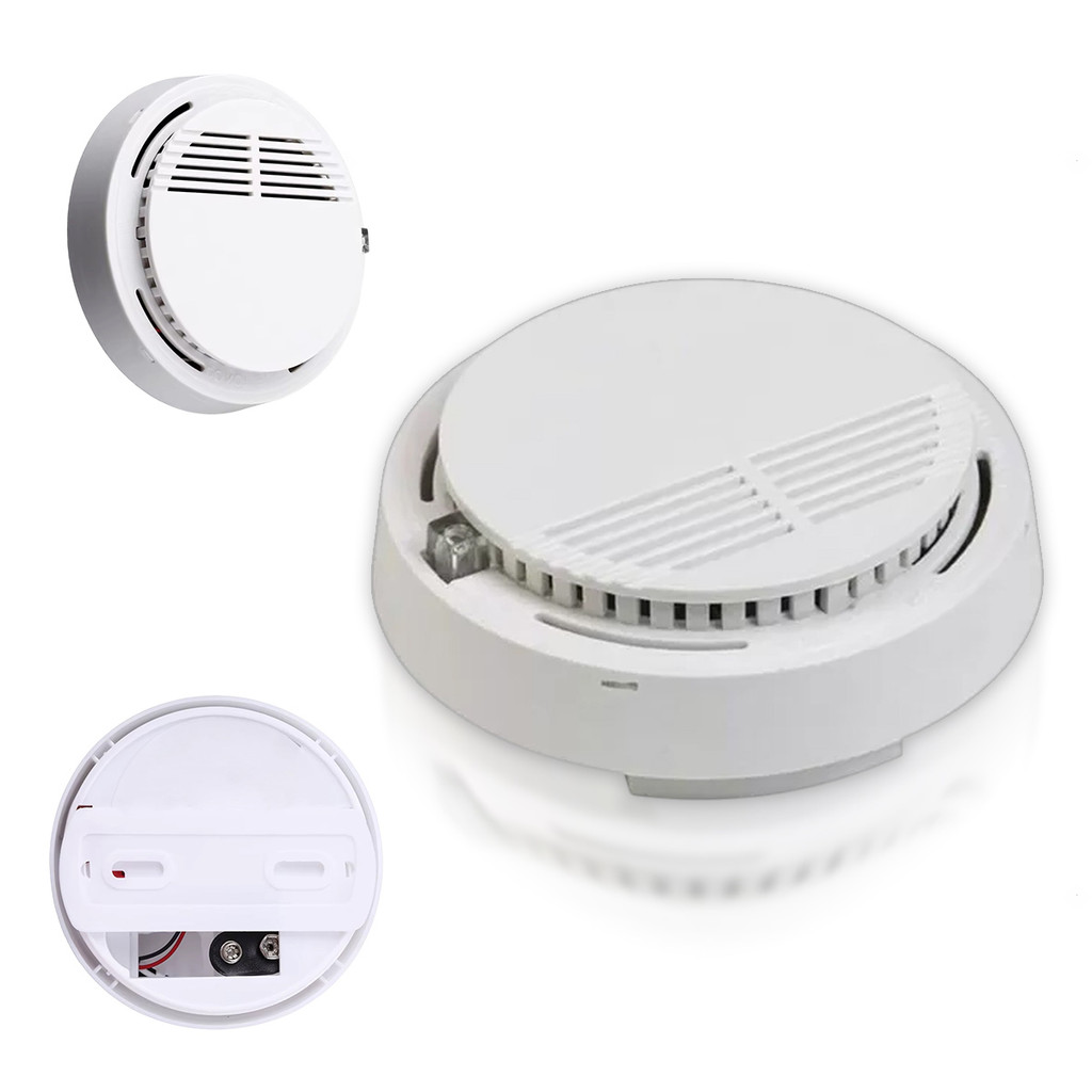 Detector De Incendio Alarme Fumaca Fogo Sensor Fotoeletrico Seguranca Casa Comercial Empresarial Protecao Do Lar