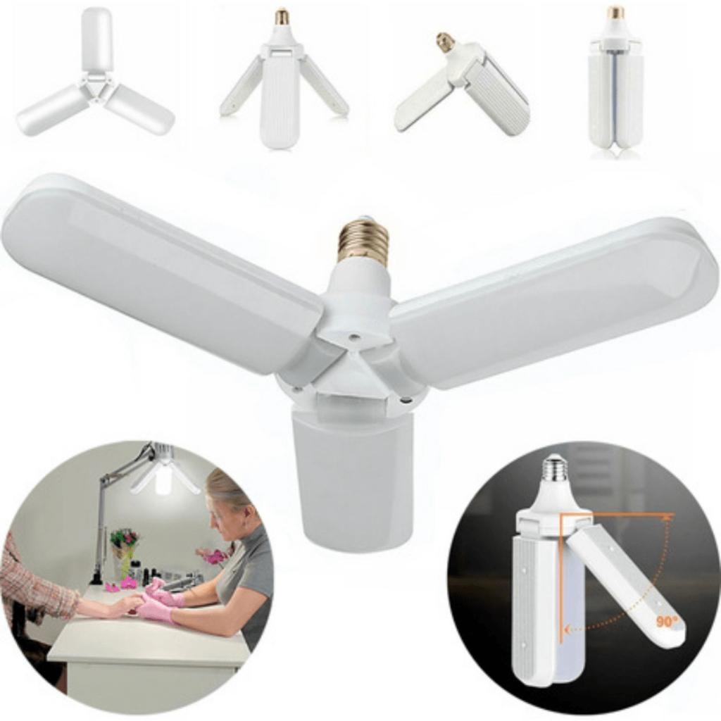 Lâmpada LED 3 Pétalas 36W LUZ BRANCA