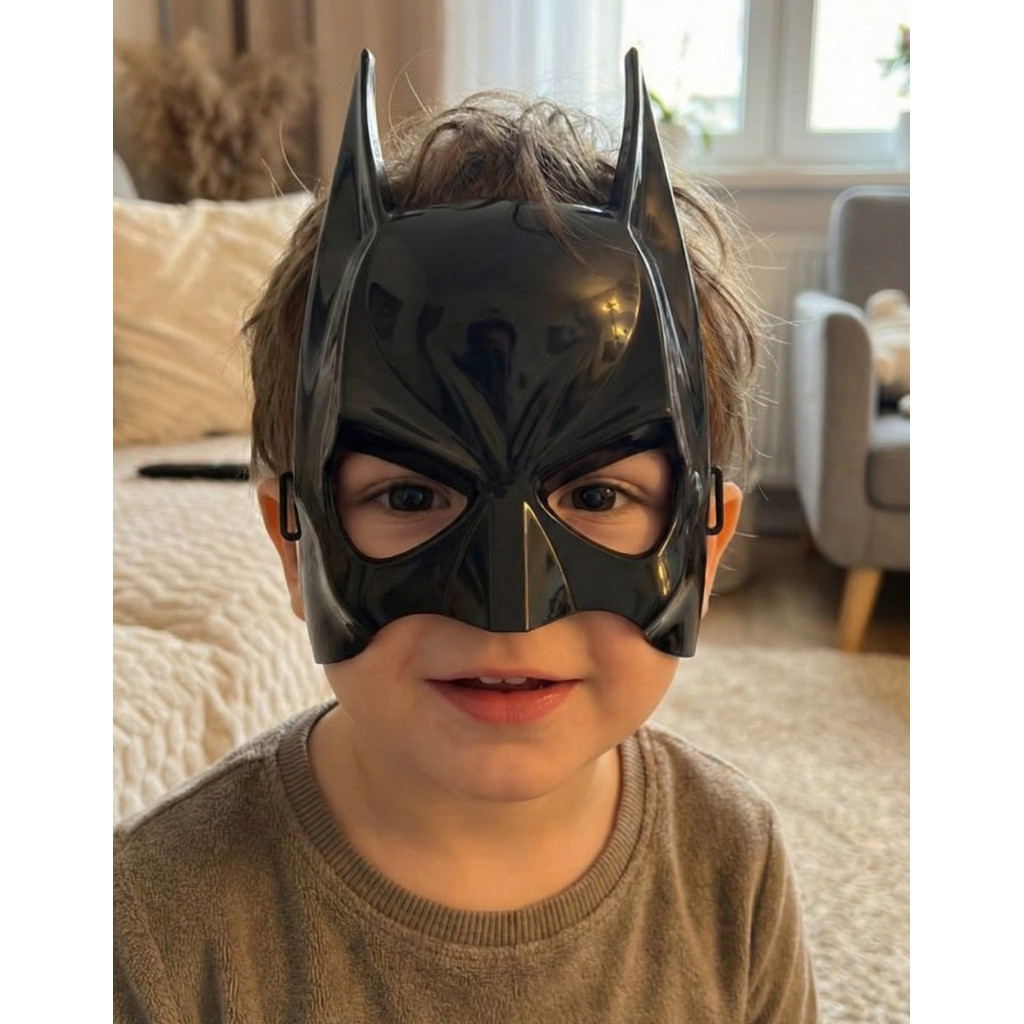 Máscara Batman Infantil Original Fantasia Super Herói