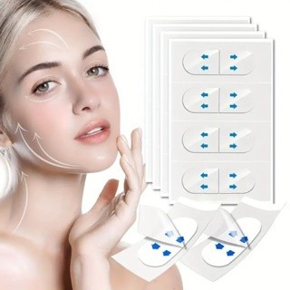 40 /120 pces papel de levantamento Facial transparente Crepes de queixo duplo fita invisível para levantamen