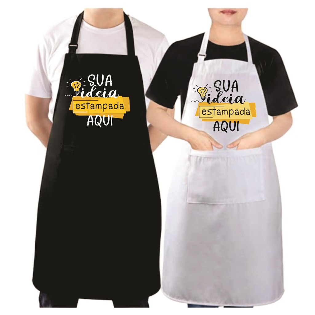 Avental Personalizado Com Sua Arte