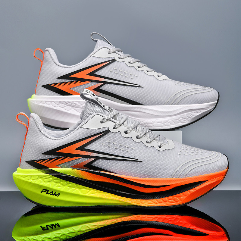 Tênis De Corrida Masculino/Feminino Com Almofada Leve E Placa De Carbono Tamanhos 34-45