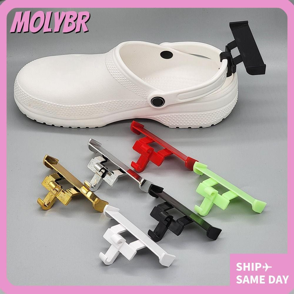 MOLYBR 2 Peças Decorações De Decoração De Cauda De Chinelo De Caverna Para Sandálias Sapatos Casuais Clipes