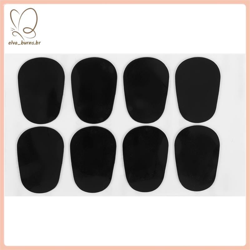 [elva_burns.br] 8 Unidades De 0.3 Mm Para Boquilha , Almofadas Saxofone Alto Sax Tenor Preto