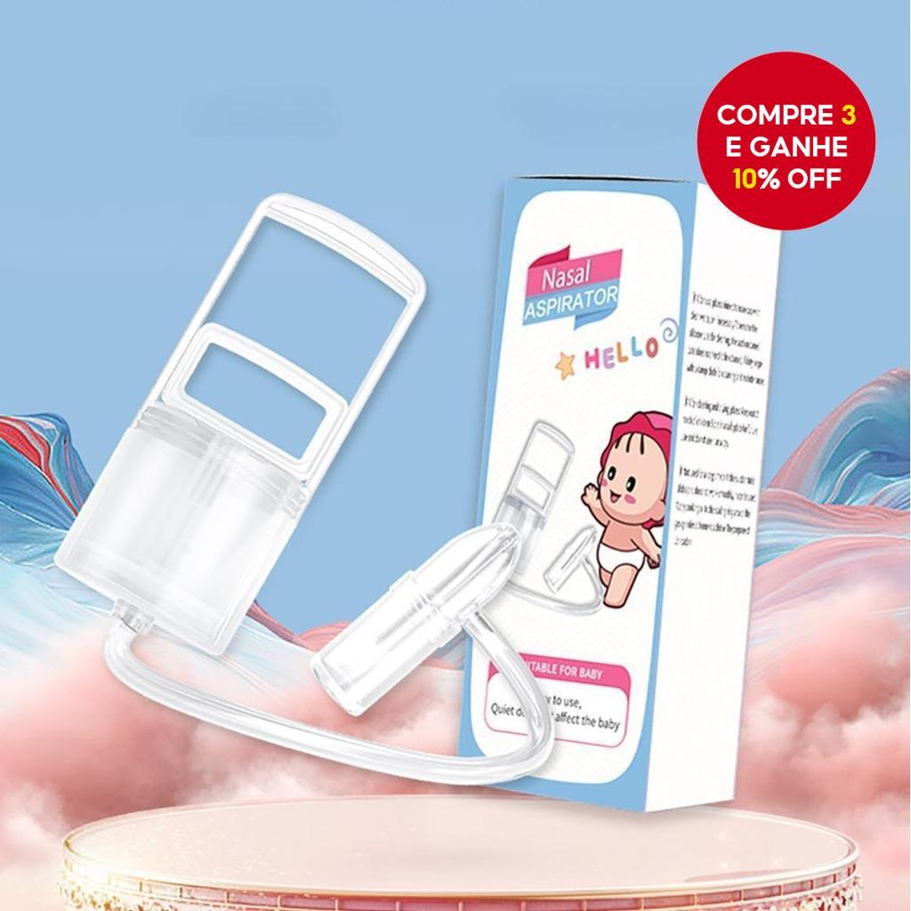 Aspirador Nasal Manual Para Bebê , Limpador Removível , Cuidados Nasais