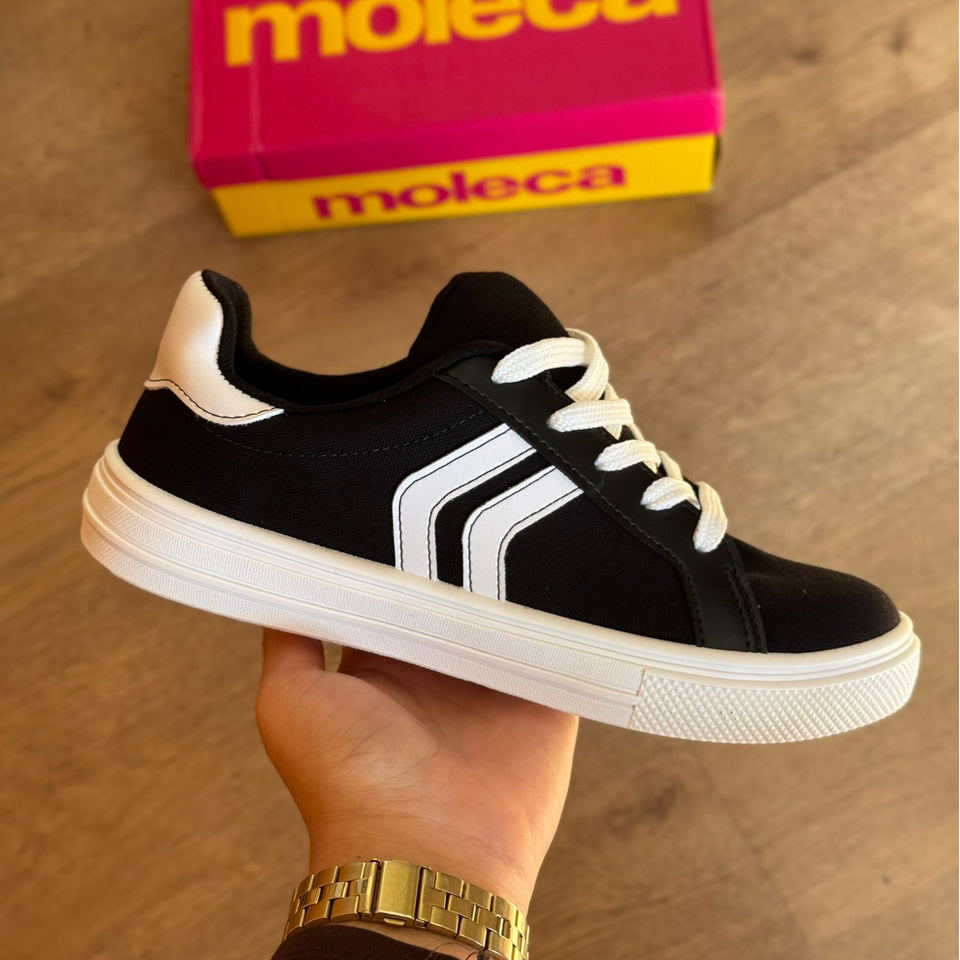 Tênis Moleca Casual Detalhe Lateral 5796.106