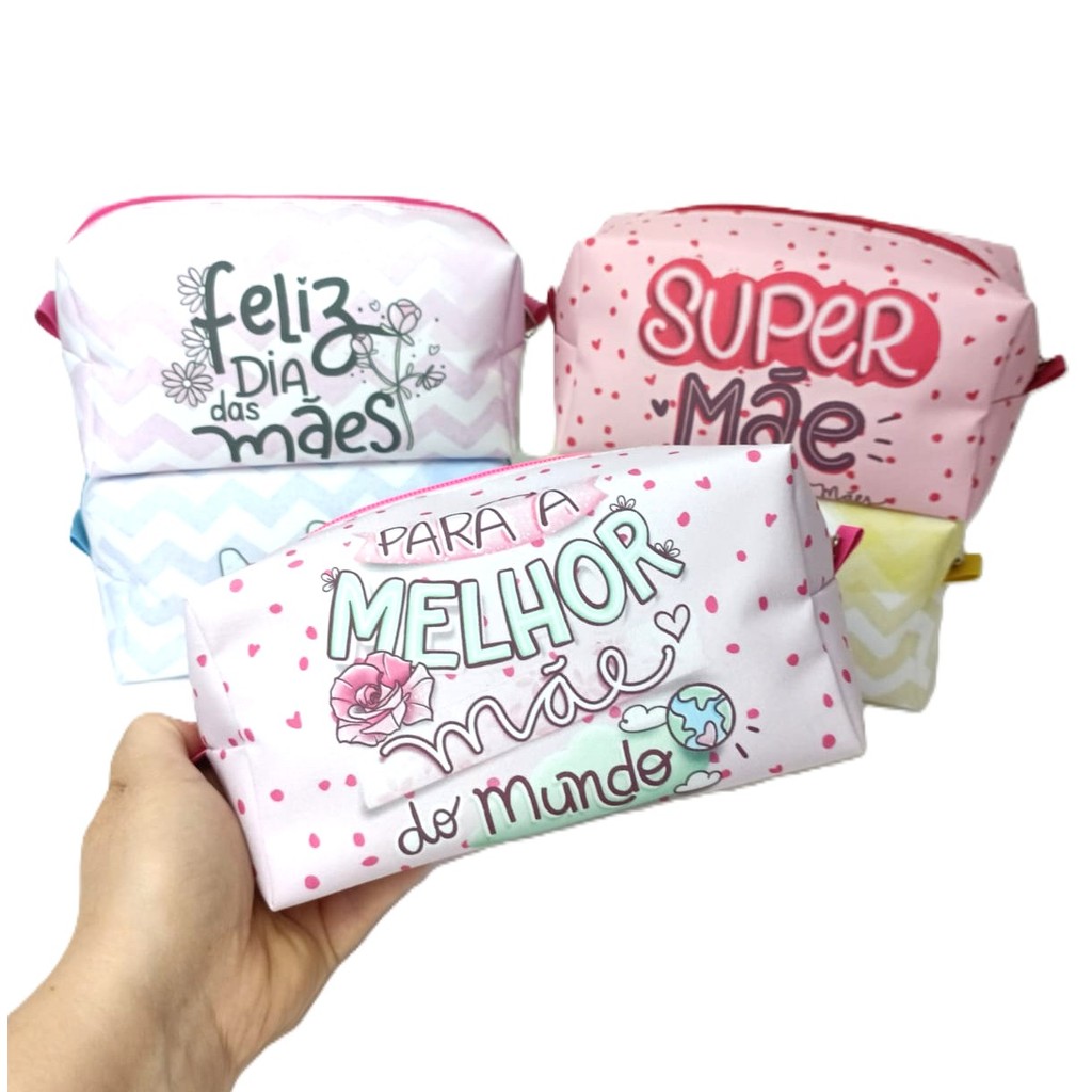 Necessaire Dia das Mães Organizador Bolsa de Viagem Farmacinha Transporte