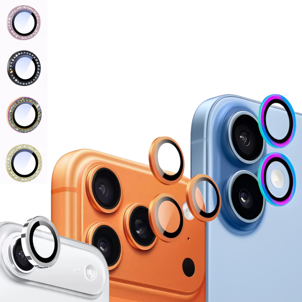 kit Películas Proteção Lente anti arranhão Câmera Para iPhone 17 17Air 17Pro 17Promax