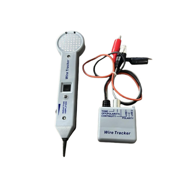 Localizador de Cabos Wire Tracker – Gerador de Tom + Sonda Indutiva