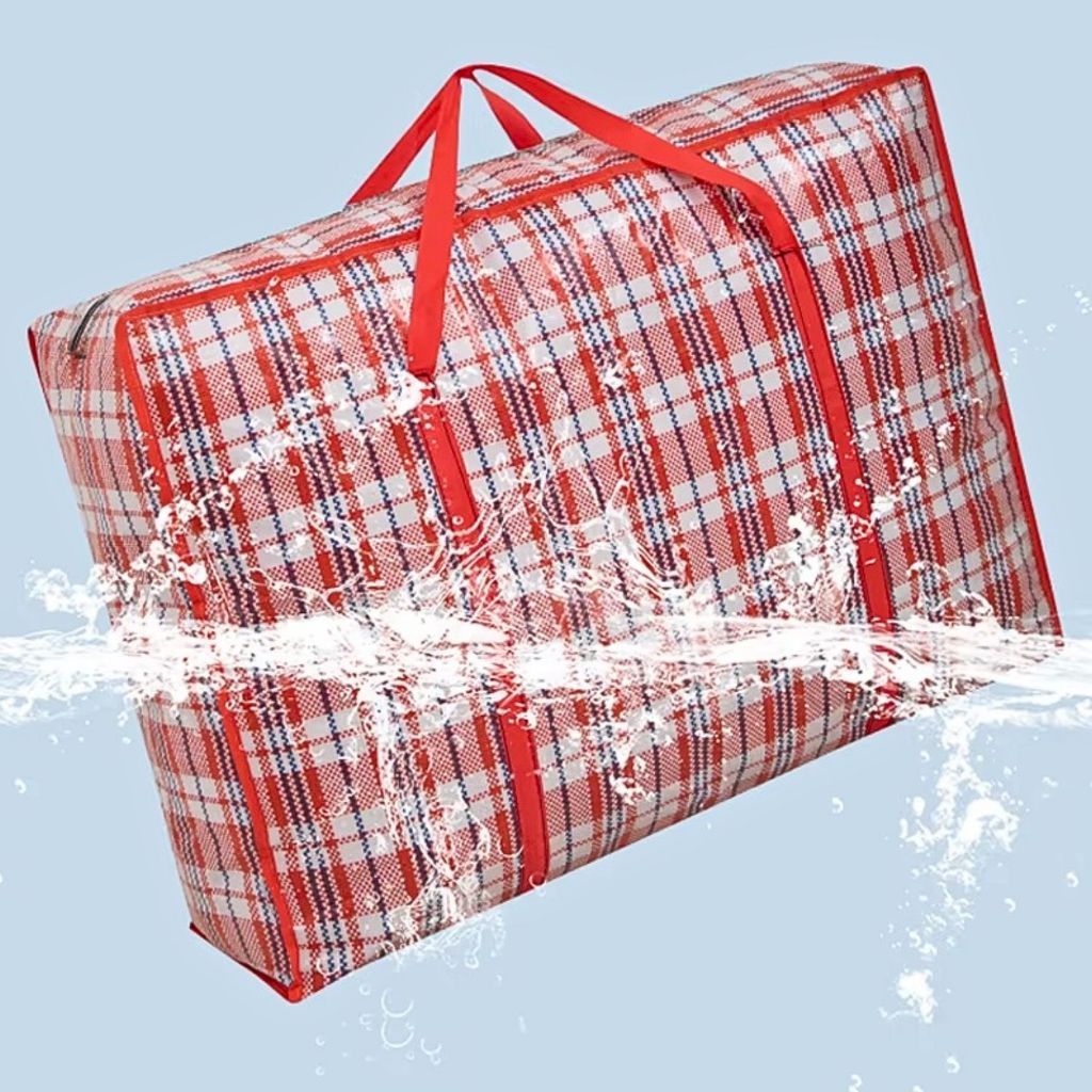 Sacolão Bolsa Com Ziper Resistente Para Viagens, Compras Estampas Sortidas