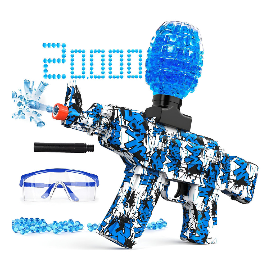 Arma De Bolinha De Gel Ak47 Gun De Brinqued Automático