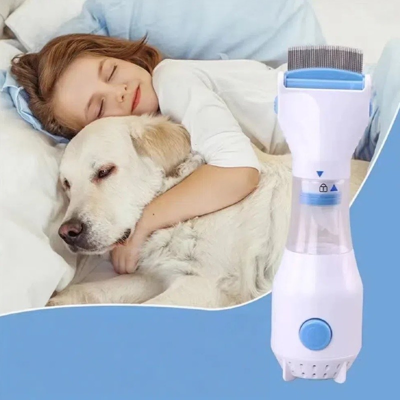 Elétrico Pente Removedor Piolho Cachorros Gatos E Criança 110V