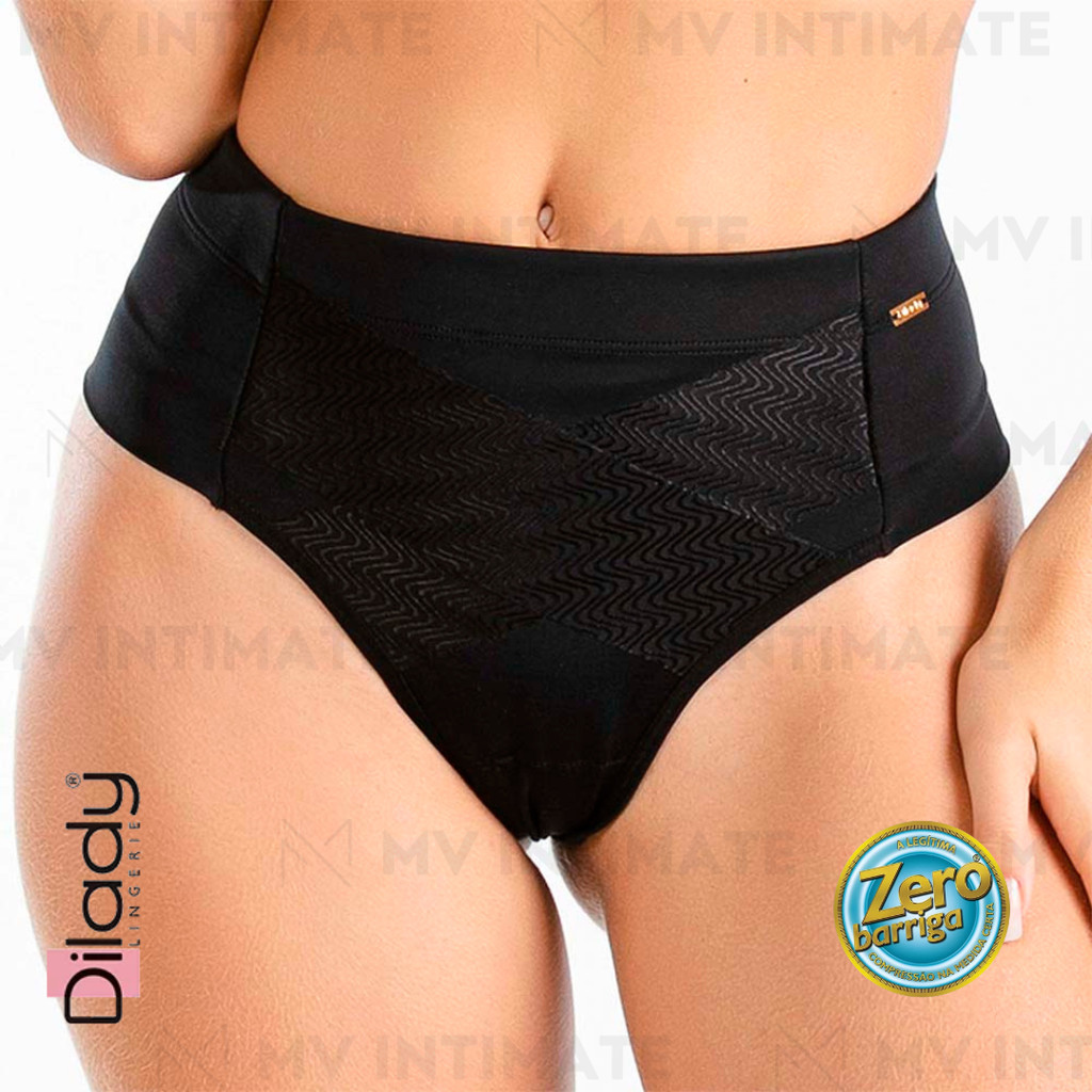 Calcinha Modeladora Fio Dental Zero Barriga Dilady 315220