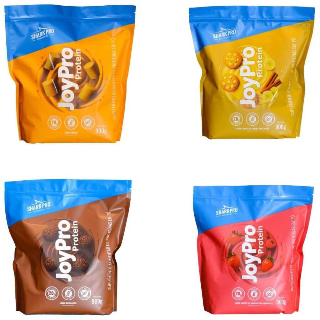 Whey Protein Joypro Refil 900g Shark Pro