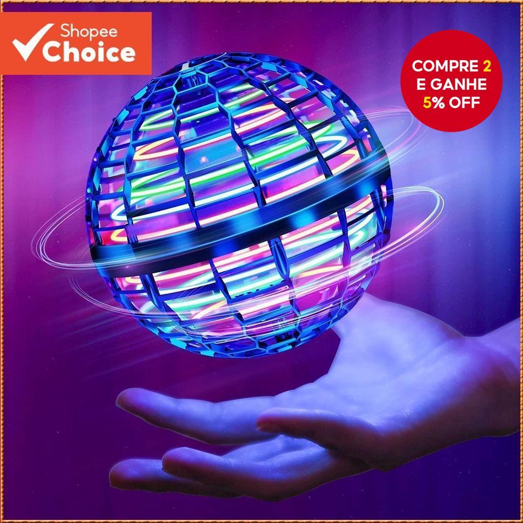 UFO Indução Inteligente Boomerang Bola Mágica Voadora Levitação Dedo Luz Brinquedos Ao Ar Livre Das Crianças