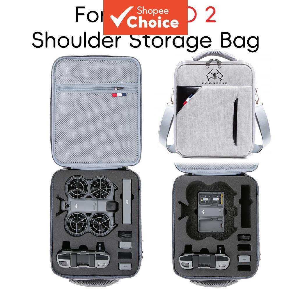 Bolsa Portátil de Ombro Único Para DJI Neo 2 RC N3 Bolsa de Armazenamento para Controle Remoto Mochila Bolsa de Mão