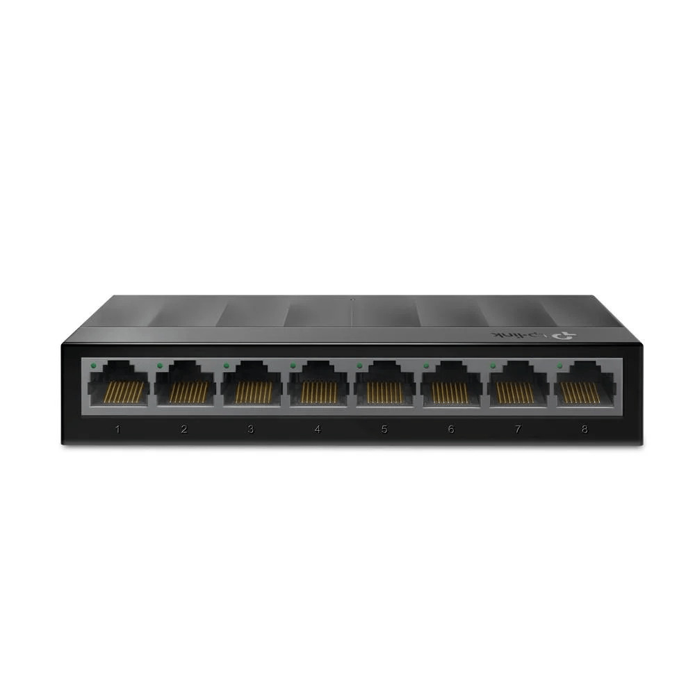 Switch TP-Link LS1008G 8 Portas 10/100/1000 Não gerenciável