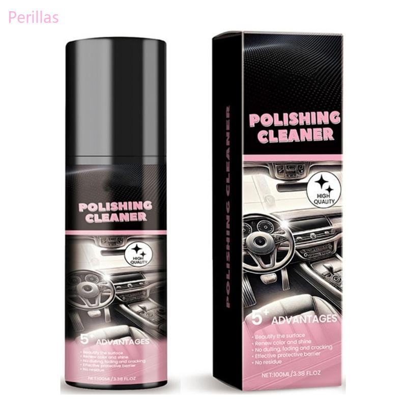 Perillas Waterless Car Interior Detailer Sprays Polidor Limpeza Para Brilho Couro Borracha