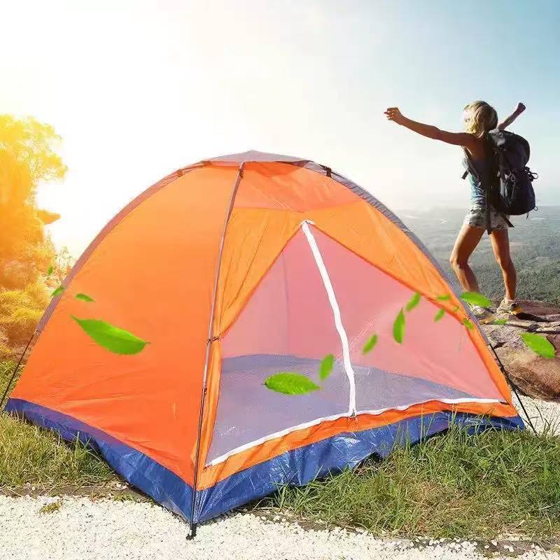 Barraca de Acampamento a Prova d'água,Barraca Camping 3-4 Pessoas 210*210*130cm Resistente Seguro -MO3