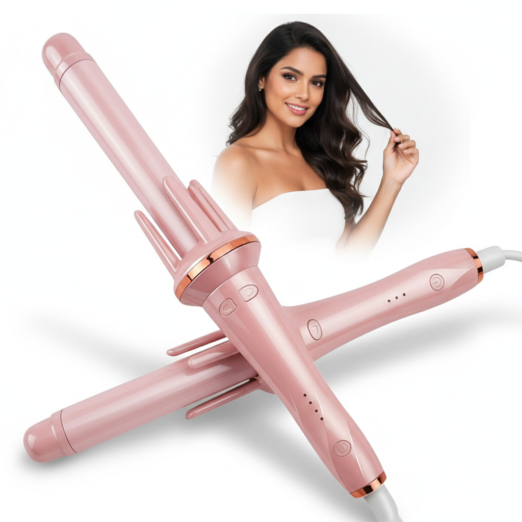 Modelador de Cachos Profissional Cerâmica 230°C Bivolt Aquecimento Rápido Babyliss Ondas Naturais