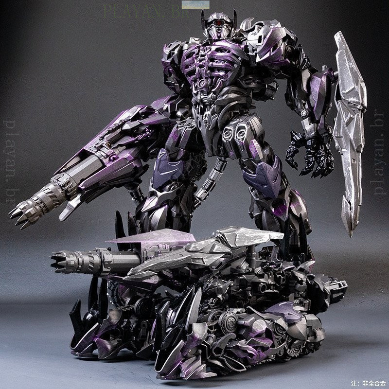 Transformador Optimus Prime Transformers Rise of the Beasts Spock (Shockwave SS56) Ironhide Hot Rod MegaTank Robô Deform