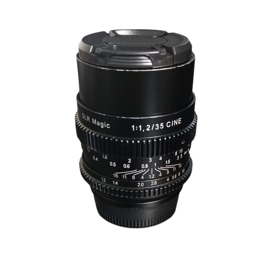 Lente SLR Magic 35mm f/1.2 Cine Manual Sony E Full Frame + Garantia