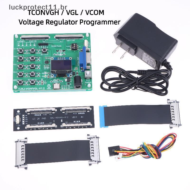 LTBR Modificação Técnica Placa Lógica Tensão Programador De Regulação Online VGH VGL VCOM Huaxing AUO HKC ~