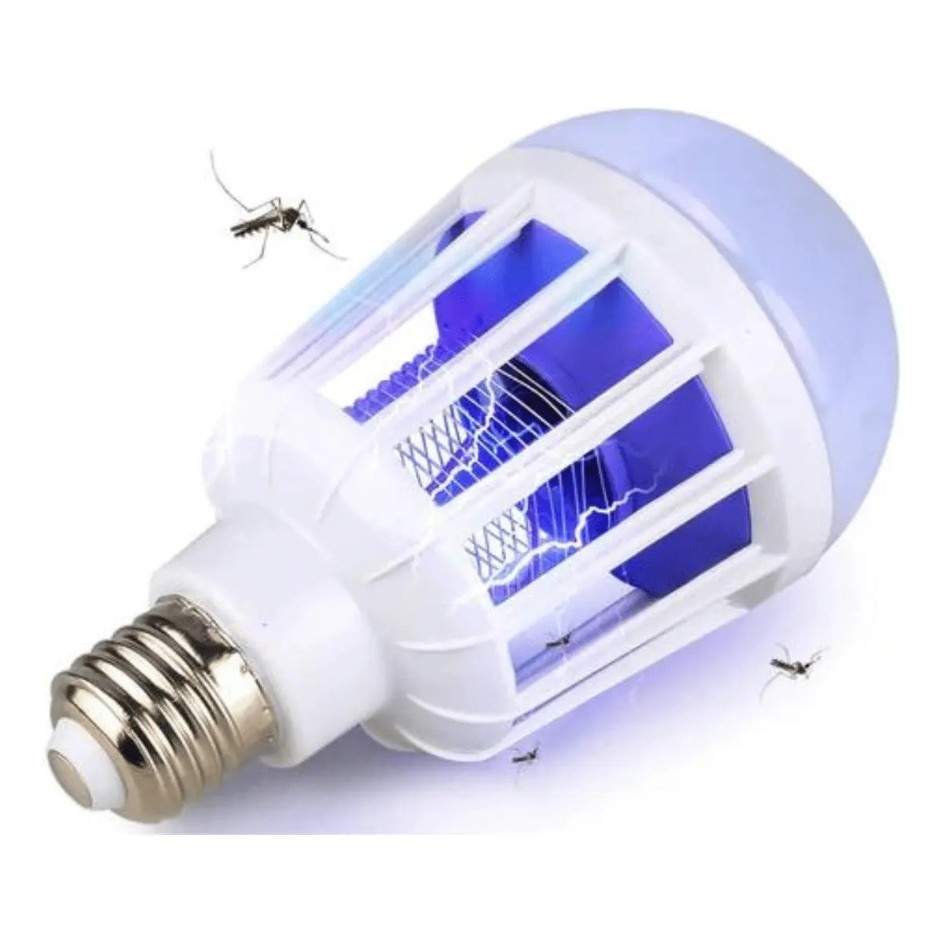 Lâmpada Mata Mosquito Luz Noturna Repelente Led 127 V