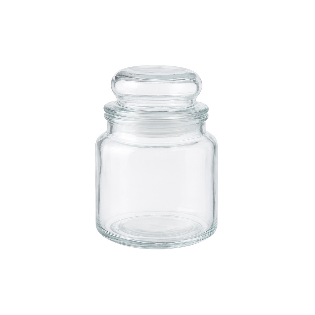 Kit 15 Potes de Vidro Hermético 100ml Para Condimentos