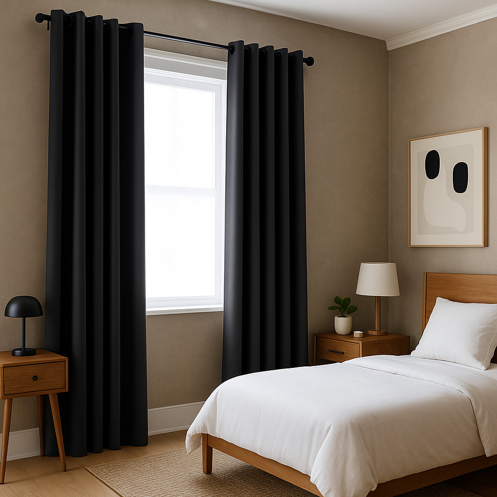 Cortina Blackout Para Quarto Sala Cozinha PVC Corta 100% Luz Grande Vários Tamanhos