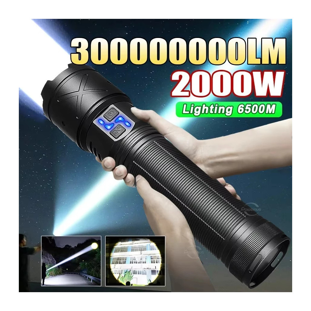 Super lanterna laser titanium Lanterna Super Potente